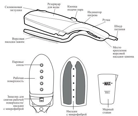 Ручной отпариватель Kitfort КТ-9119