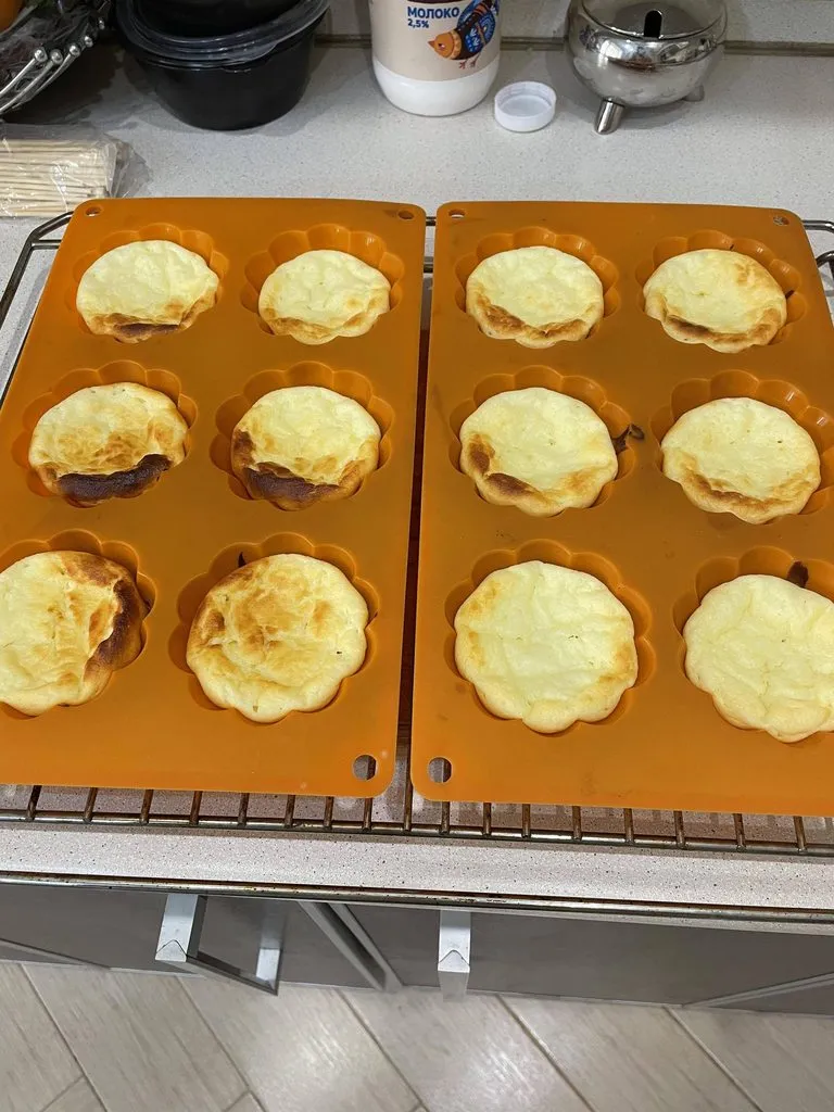 Сырники, выпеченные в духовке