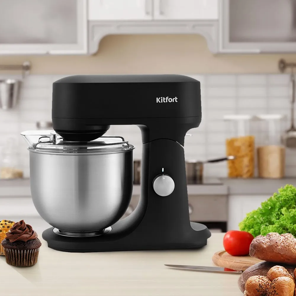 Kitfort КТ-3028 - цельнометаллический планетарный миксер