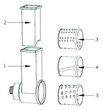 Цельнометаллический планетарный миксер Kitfort KT-3074