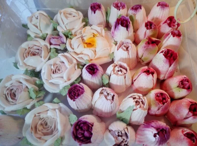 Зефирные букеты и композиции