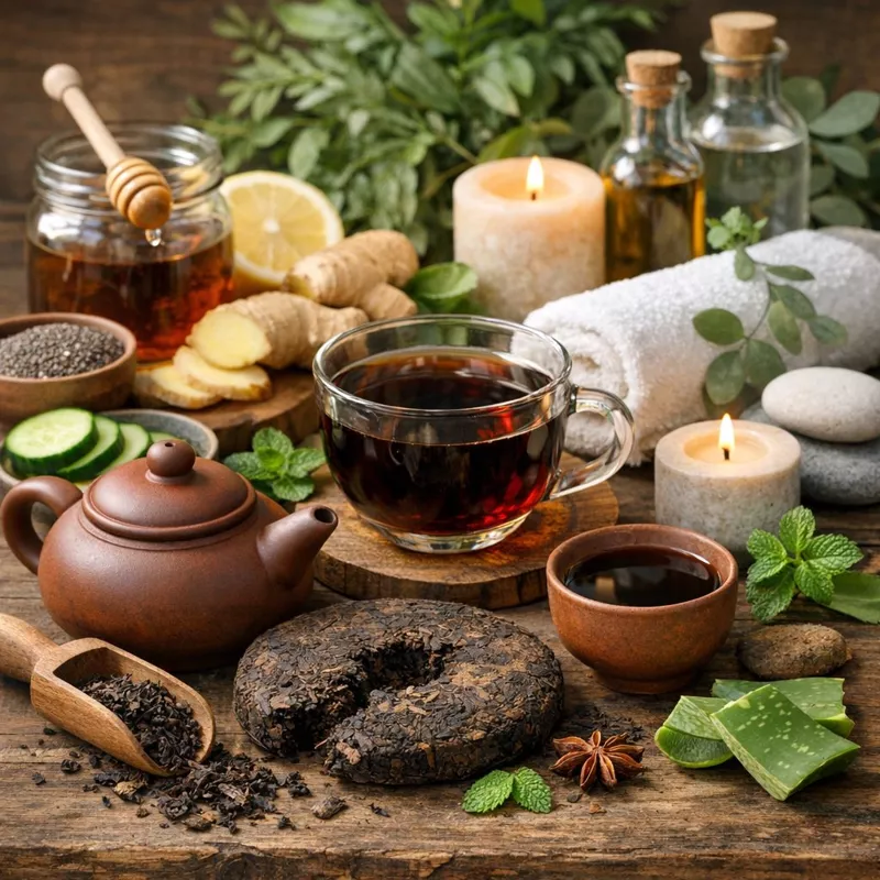 Пуэр — настоящий черный чай из Китая