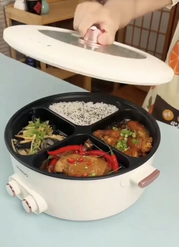 Четырехсекционная мультиварка