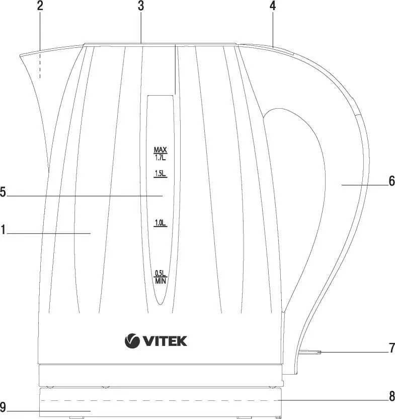 Чайник Vitek VT-7031