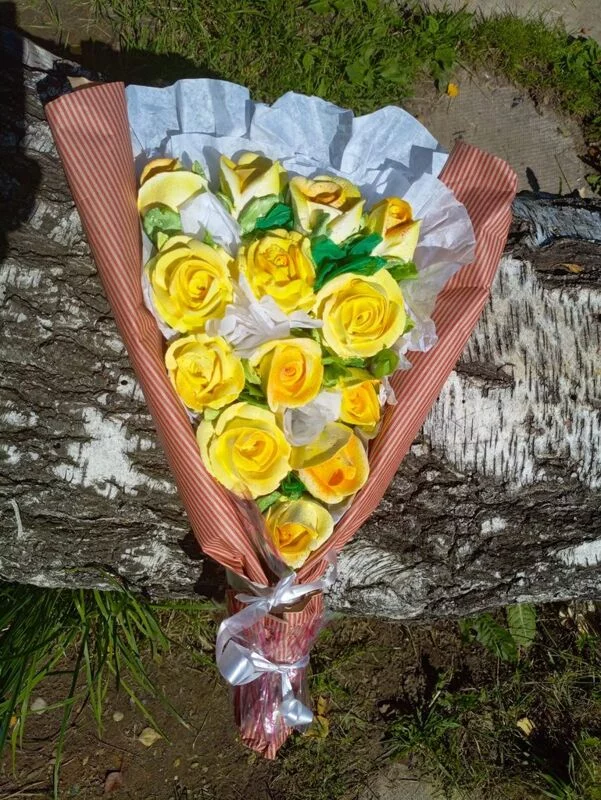 Зефирные букеты и композиции