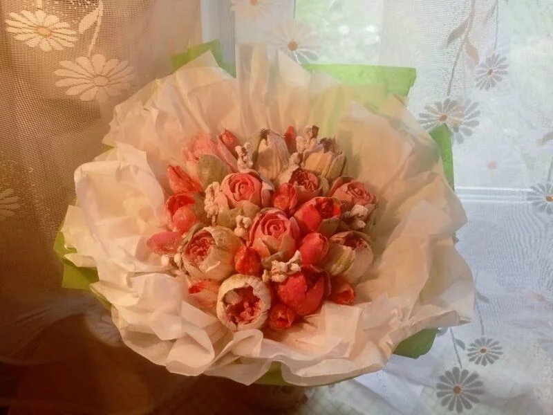 Зефирные букеты и композиции