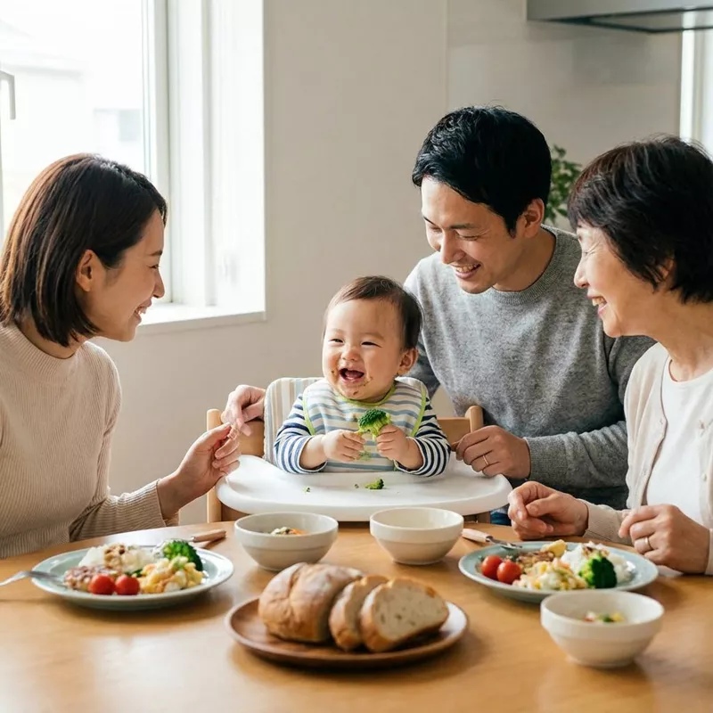 Baby-Led Weaning: когда ребёнок ест сам с шести месяцев