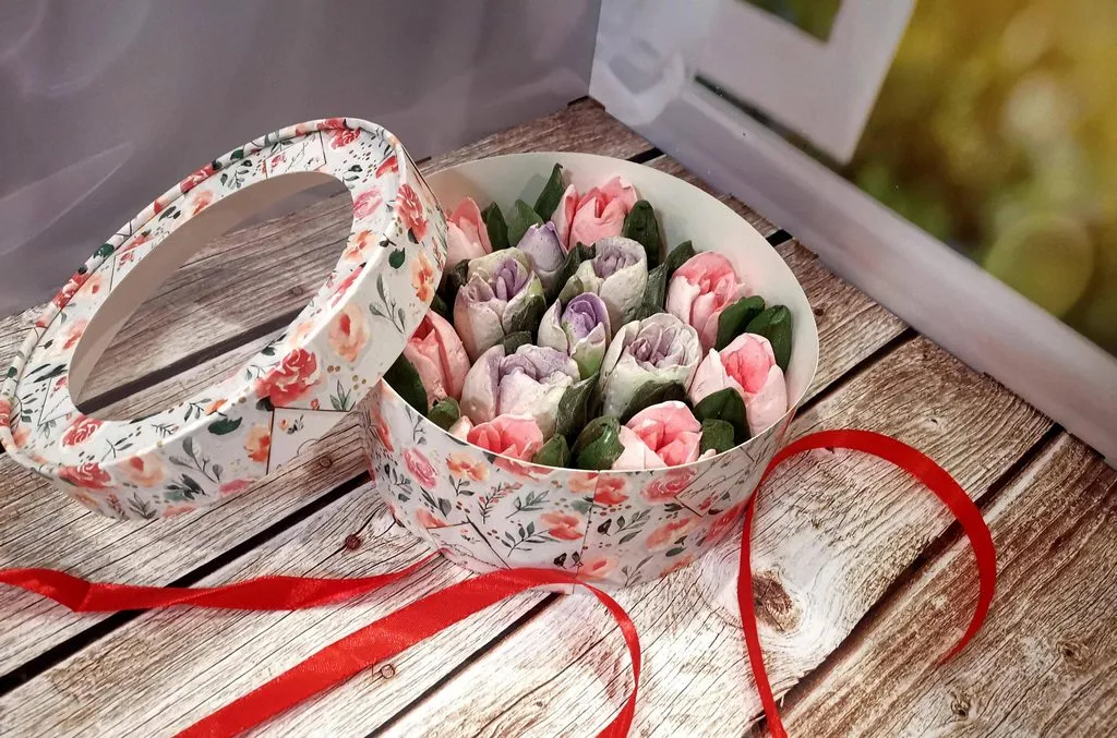 Зефирные букеты и композиции