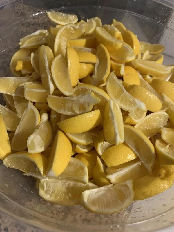 Конфи из лимонов в масле