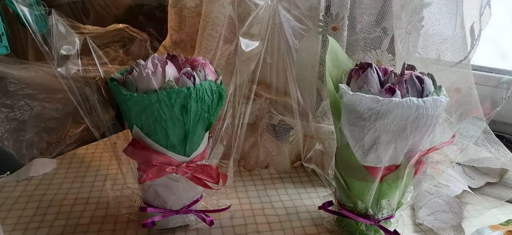 Зефирные букеты и композиции