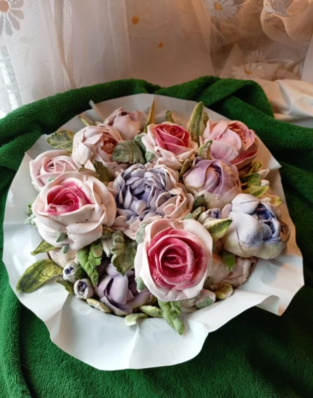 Зефирные букеты и композиции