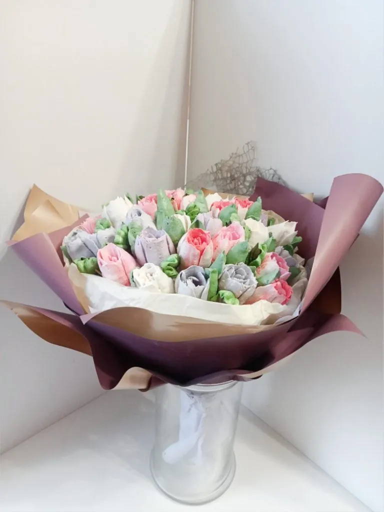 Зефирные букеты и композиции