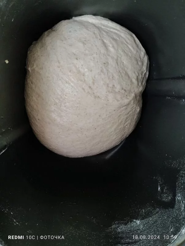 Чиабатта с ржаной мукой и солодом