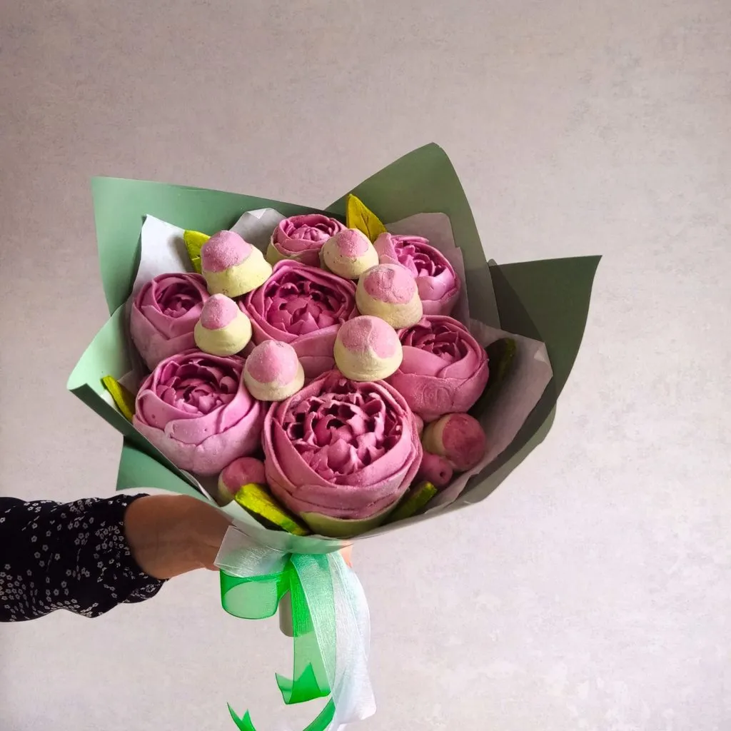 Зефирные букеты и композиции