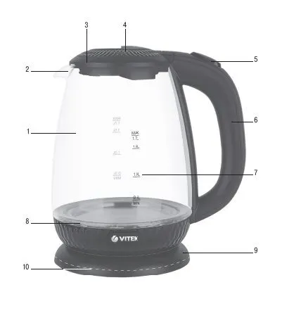 Чайник Vitek VT-7060