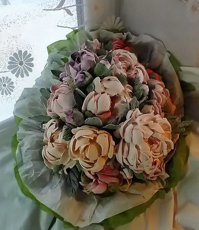 Зефирные букеты и композиции