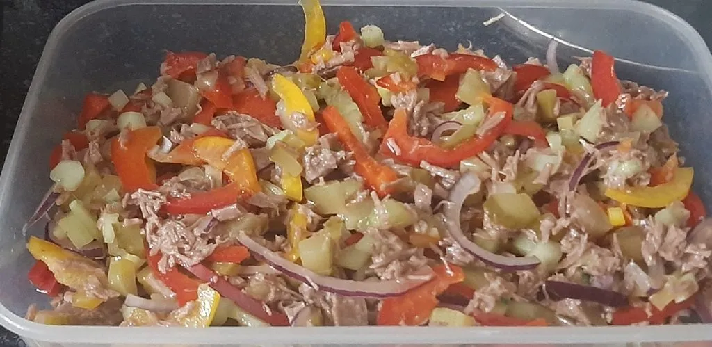 Салат Светофор