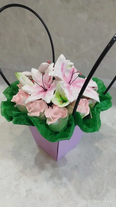 Зефирные букеты и композиции