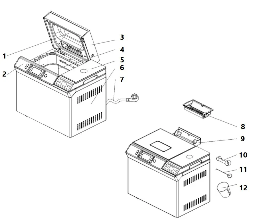Хлебопечка Maunfeld MBM-900DSS