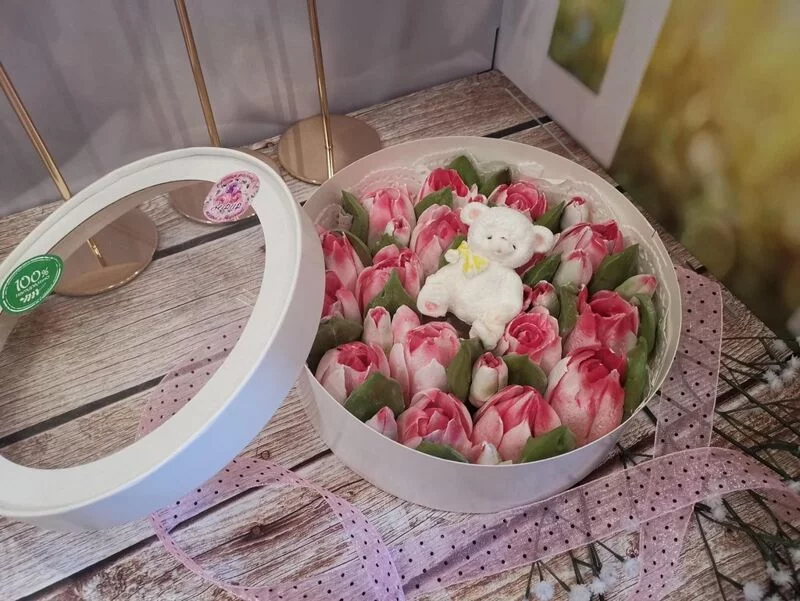 Зефирные букеты и композиции