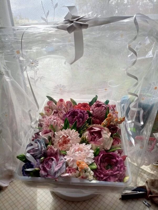 Зефирные букеты и композиции