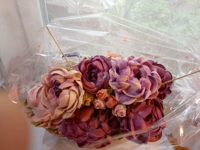 Зефирные букеты и композиции