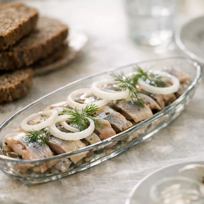 Селёдочница и её место на столе