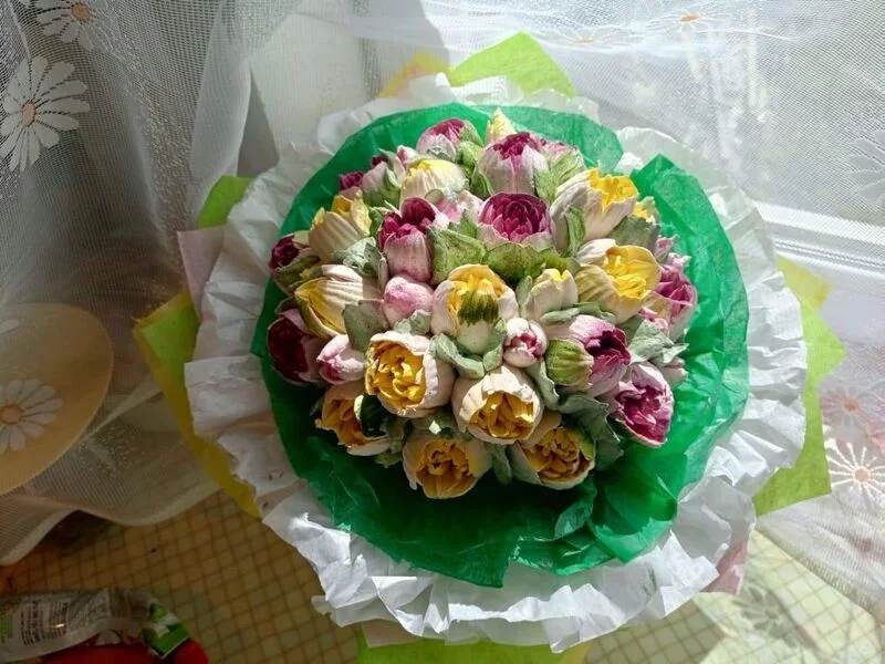 Зефирные букеты и композиции