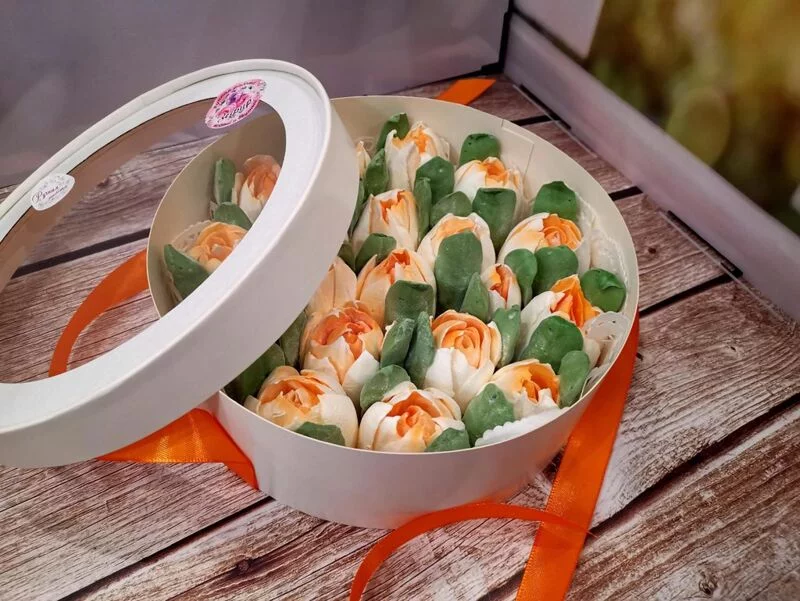 Зефирные букеты и композиции