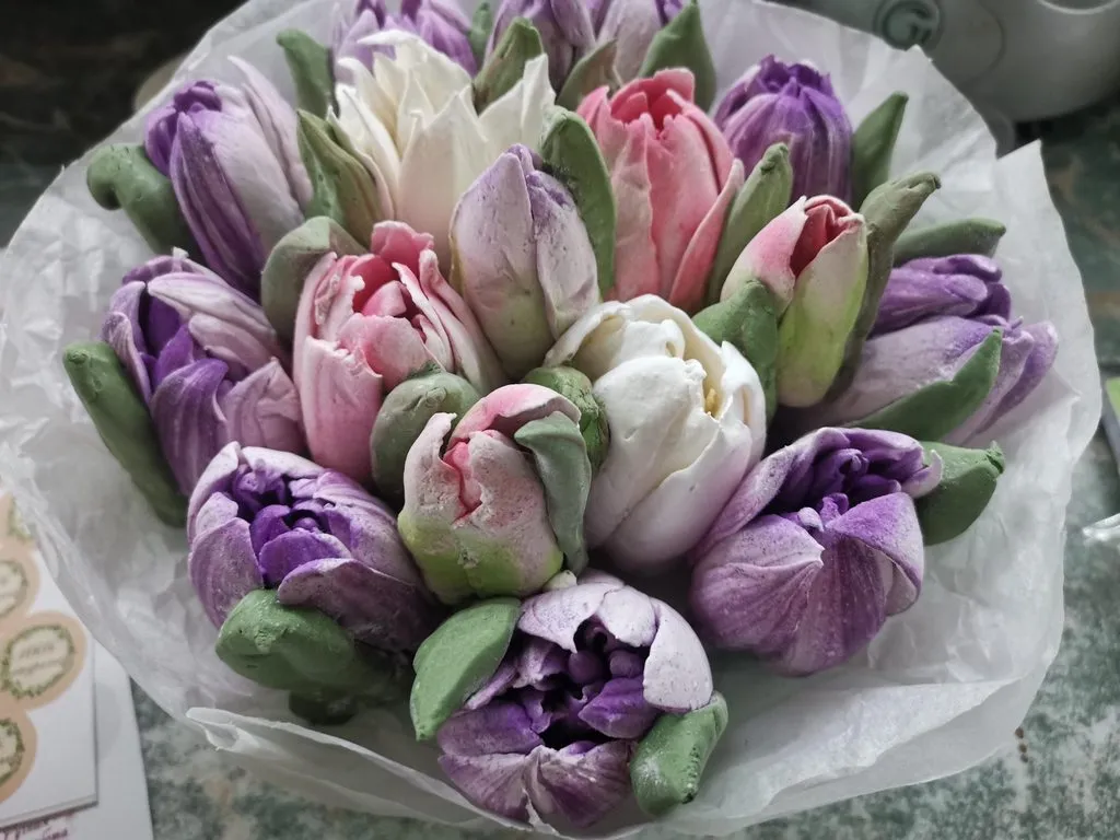 Зефирные букеты и композиции