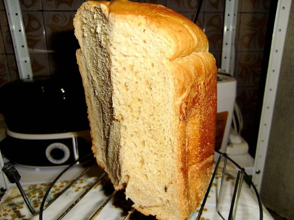 Луковый хлеб в хлебопечке