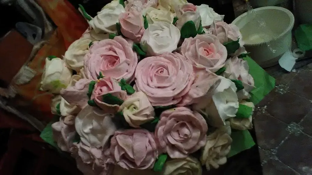 Зефирные букеты и композиции