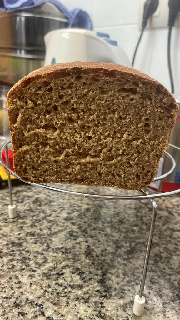 100% цельнозерновой хлеб (100% Whole Wheat Sandwich Bread) Peter Reinhart