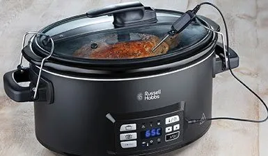 Медленноварка Russell Hobbs 25630-56 с функцией су вид и встроенным термощупом
