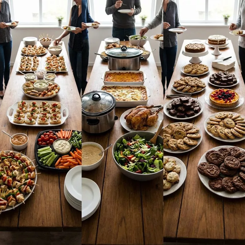 Potluck: вечеринки в складчину (как избежать пяти одинаковых салатов)