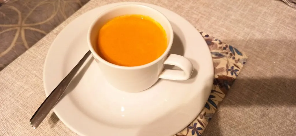 Морковный суп пюре