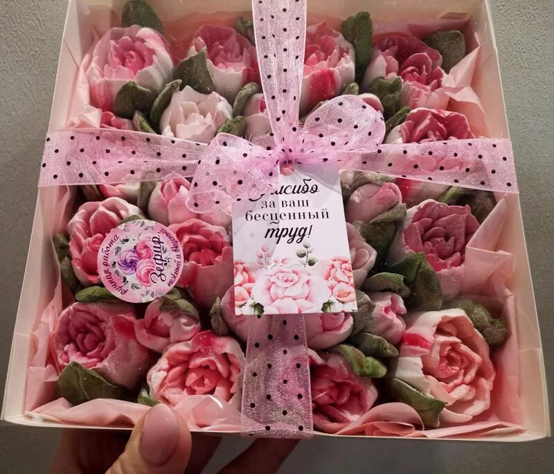 Зефирные букеты и композиции