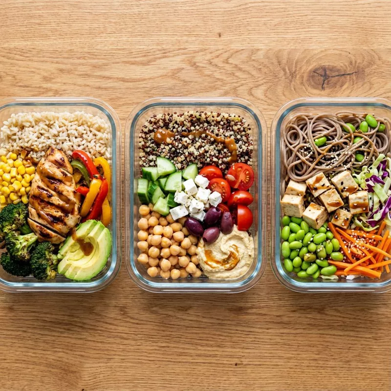 Meal Prep для занятых: готовим за воскресенье на всю неделю