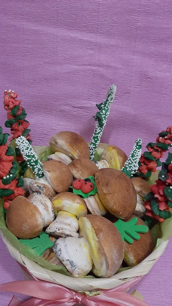 Зефирные букеты и композиции