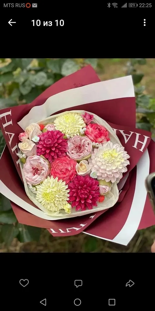 Зефирные букеты и композиции