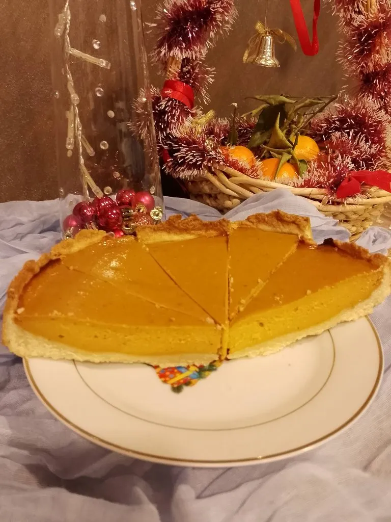 Пирог "Тыква со сгущёнкой"