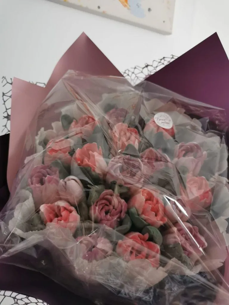 Зефирные букеты и композиции