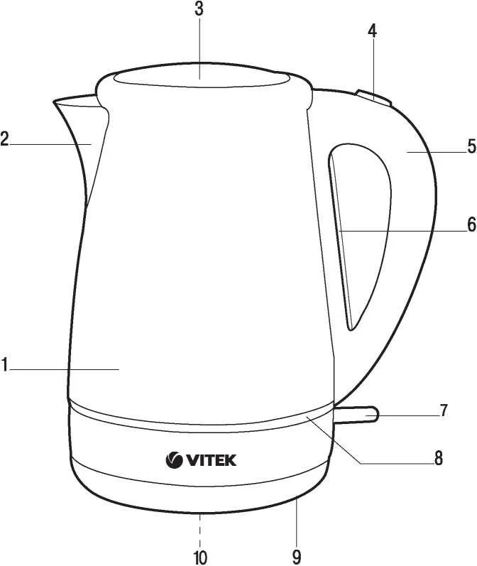 Чайник Vitek VT-7096