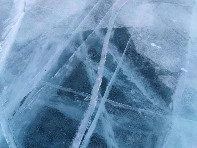 Волшебный лёд Ольхона