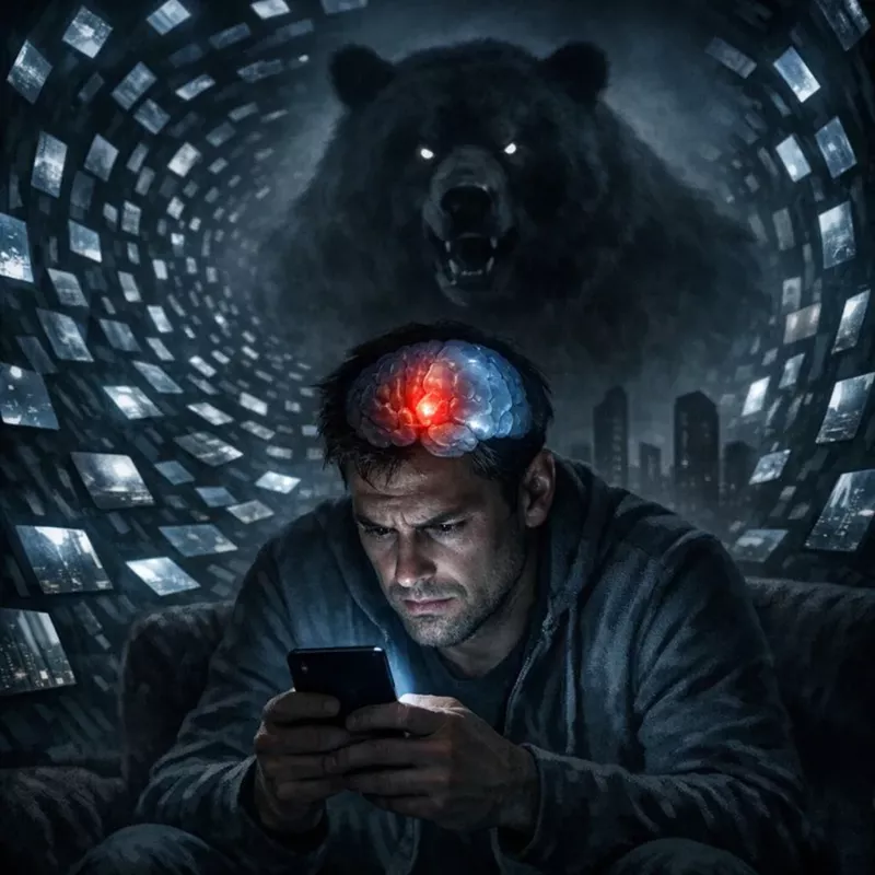 Зачем новости держат нас в вечном стрессе и как это блокирует способность мыслить