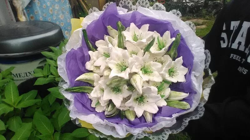 Зефирные букеты и композиции