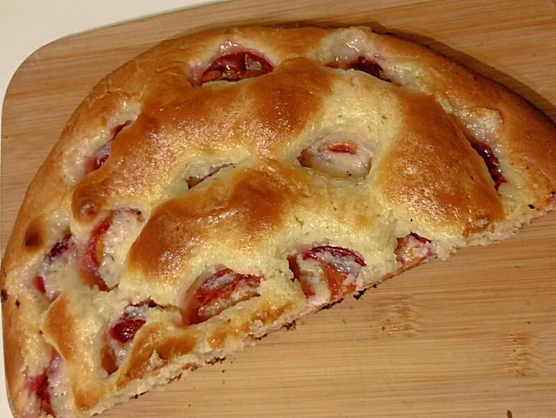 Пирог со сливами «Искушение»