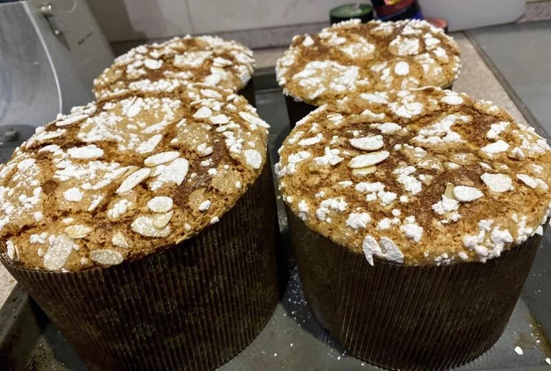 Кулич по рецепту пасхальной итальянской коломбы