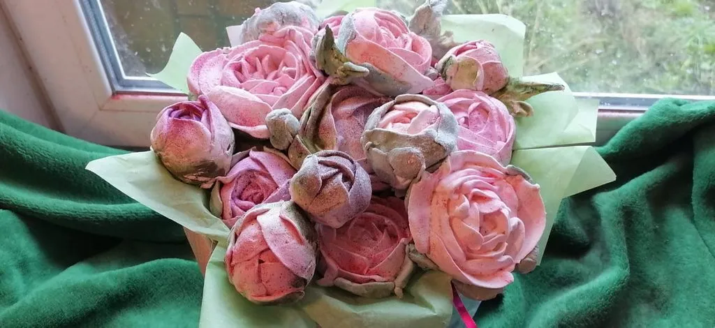 Зефирные букеты и композиции