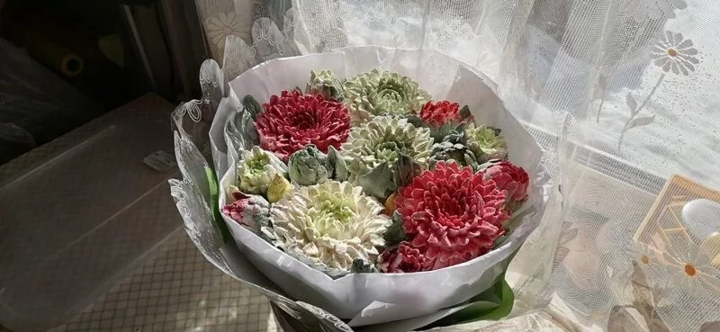 Зефирные букеты и композиции